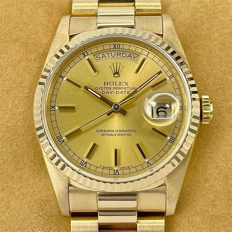 1991 rolex president vs 2018 rolex day tade|rolex day of the week.